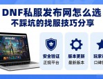 dnfsf发布网怎么选 不踩坑的找服技巧分享