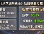 DNF发布网最新推荐 2026稳定开服的私服平台